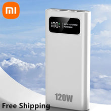 Xiaomi 120W 200000mAh Power Bank Super Fast Charging High Capacity Portable Digital Display LED Power Bank For iPhone Samsung