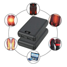 Powerbank 30000mAh Portable Heating Mobile Power Supply for Heating Vest Jacket Gloves Electric Heating Equipment DC Power Bank