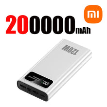 Xiaomi 120W 200000mAh Power Bank Super Fast Charging High Capacity Portable Digital Display LED Power Bank For iPhone Samsung