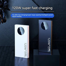 50000mAH Super High Capacity Power Bank 120W Fast Charging Powerbank Portable Battery Charger For iPhone Xiaomi Sumsung Huawei