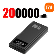 Xiaomi 120W 200000mAh Power Bank Super Fast Charging High Capacity Portable Digital Display LED Power Bank For iPhone Samsung